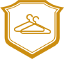 Private cloth hangers icon